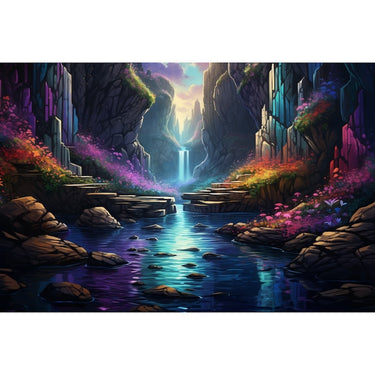 Fantasy Waterfall canvas